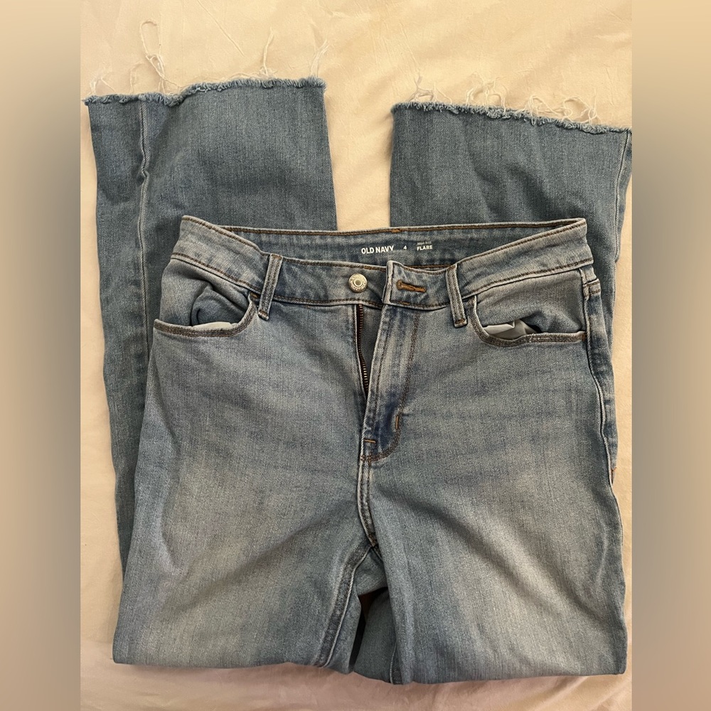 old navy light wash jeans
